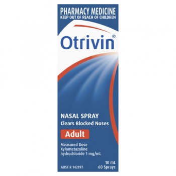 Otrivin Nasal Spray Adult 10ml 