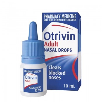 Otrivin Adult Nasal Drops 10ml 
