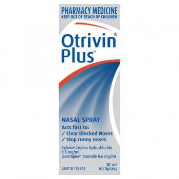 Otrivin Plus Nasal Spray 10ml 