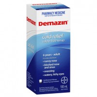 Demazin Cold Relief Colour Free Syrup 6 Years-Adult 100ml 