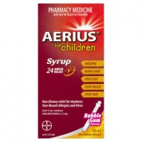 Aerius For Children 24H Syrup Bubble Gum 60ml 