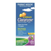 Claratyne Childrens Hayfever & Allergy Relief Liquid Grape 120ml 