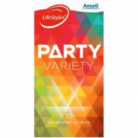 Ansell Party Variety Condoms 10 