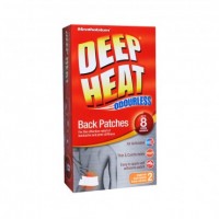 Deep Heat Back Pain XL Heat Patches 2pk 