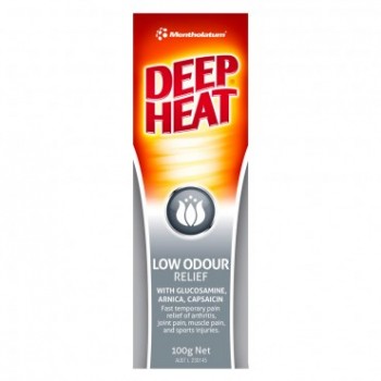 Deep Heat Low Odour Relief Cream 100g 