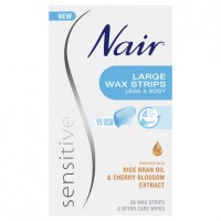 Nair Sensitive Large Wax Strips 20 
