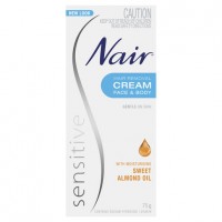 Nair Sensitive Hair Removal Cream Face & Body 75g 