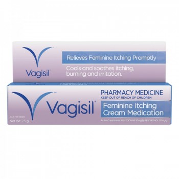 Vagisil Feminine Itching Cream Medication 25g 