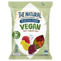 The Natural Confectionary Co. Vegan Fruity Flavoured Jellies 200g 