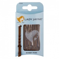 Lady Jayne Brown Long Bobby Pins 25 