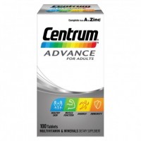 Centrum Advanced Multivitamin & Minerals for Adults 100 Tab
