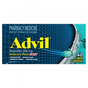 Advil Liquid Caps 40 Cap