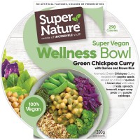Super Nature Wellness Bowl Green Chickpea Curry 350g 