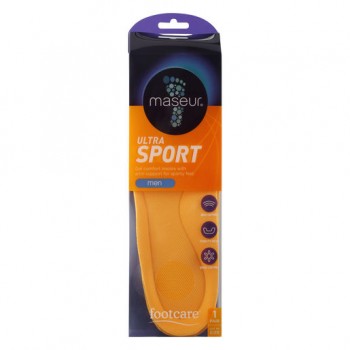 Footcare Ultra Sport Men Insoles - Up to Aus M11 1 Pair