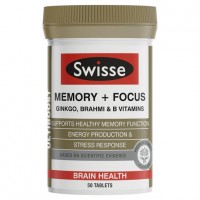 Swisse Memory + Focus 50 Tab