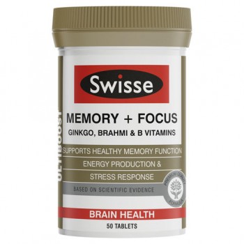 Swisse Memory + Focus 50 Tab