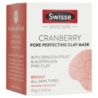 Swisse Skincare Cranberry Pore Perfecting Clay Mask 70g 