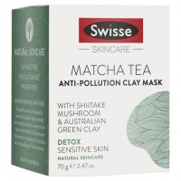 Swisse Skincare Matcha Tea Anti-Pollution Clay Mask 70g 