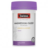 Swisse Magnesium + Sleep Powder Lemon & Honey 180g 