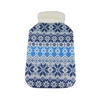 3P Hot Water Bottle Cover Snowflake 2l 