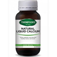 Thompsons Natural Liquid Calcium 60 Cap