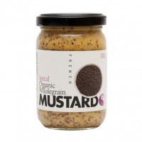 Spiral Organic Wholegrain Mustard 200g 