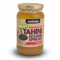 Melrose Organic Unhulled Tahini Sesame Spread 365g 