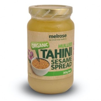 Melrose Organic Tahini Spread Hulled 365g 