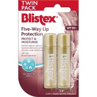 Blistex TWIN PACK Five-Way Lip Protection SPF30+ 2x4.25g 