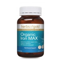 Herbs of Gold Organic Iron Max 30 Cap