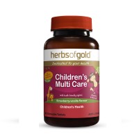 Herbs of Gold Children's Multi Care Strawberry Chewable 60 