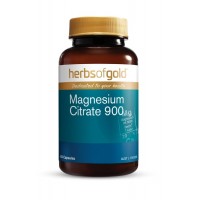 Herbs of Gold Magnesium Citrate 900 60 Cap