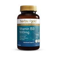 Herbs of Gold Vitamin B3 500mg 60 Tab