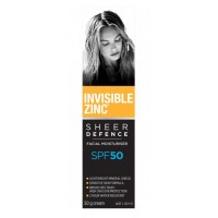 Invisible Zinc Sheer Defence SPF50 Untinted 50g 