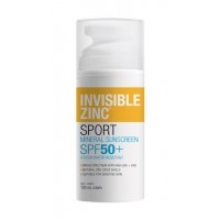 Invisible Zinc Sport Mineral Sunscreen SPF50 100ml 