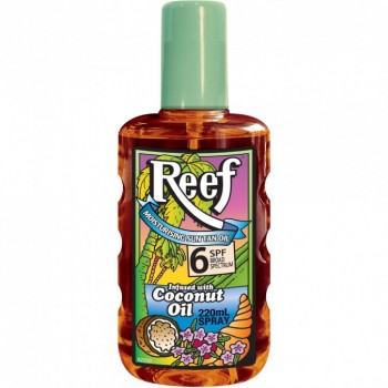 Reef Sun Tan Oil Coconut Spray 6+ 220ml 