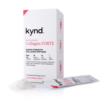 Kynd Nutricosmetic Collagen Forte - Natural Wildberry 10 Sachets