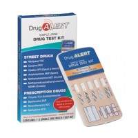 Drug Alert Street & Prescription Drugs Single-Use Multi-Test Kit 1 