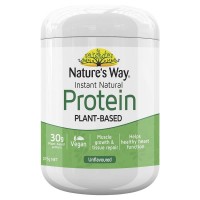 Nature's Way Instant Natural Plain Protein 375g 
