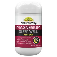 Nature's Way Magnesium Sleep Well with Kava 60 Tab