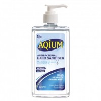 Aqium Antibacterial Hand Sanitiser 375ml 