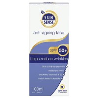 Ego Sun Sense Anti-Ageing Face Moisturiser SPF50+ 100ml 