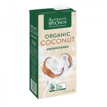 Australia's Own Unsweetened Organic Coconut Milk 1L 