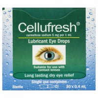 Cellufresh Lubricant Eye Drops Vials 30x0.4ml 