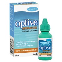 Optive Advanced Lubricant Eye Drops 15ml 