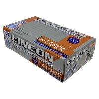 Lincon Latex Examination Gloves X-Large 100 