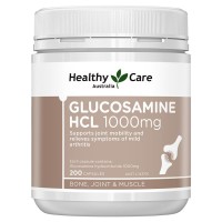 Healthy Care Glucosamine HCl 1000mg 200 Cap