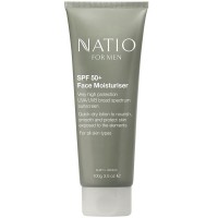 Natio Men's Face Moisturiser SPF 50+ 100g 