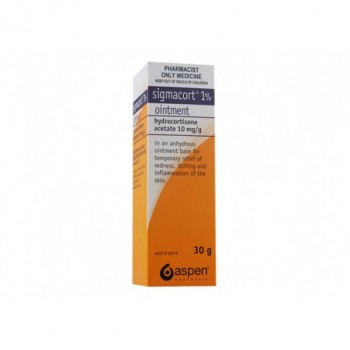 Sigmacort 1% Hydrocortisone Ointment 30g 