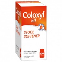 Coloxyl Stool Softener 50 100 Tab